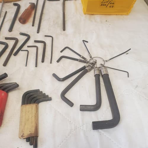 Lot of 66 Assorted Various L-Shaped Hex Keys Allen Type LOT 320 - Thumbnail 6