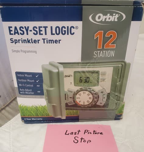 Orbit 57900 Easy Set Logic Sprinkler Timer Controller 12 Station Indoor/Outdoor - Thumbnail 11