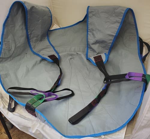 Patient Aid Divided Leg Sling-Solid Padded Patient Lift Universal Sling - Image 1