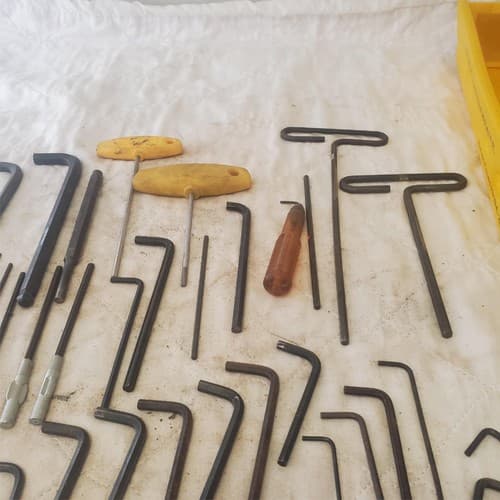 Lot of 66 Assorted Various L-Shaped Hex Keys Allen Type LOT 320 - Thumbnail 4