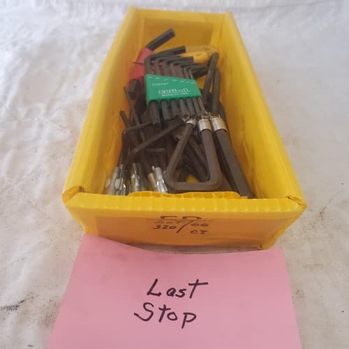 Lot of 66 Assorted Various L-Shaped Hex Keys Allen Type LOT 320 - Thumbnail 7