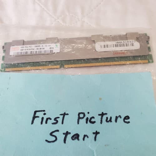 Hynix HMT151R7AFP4C-H9 4GB PC3-10600R-9-10-E1 DDR3 ECC Server RAM - Image 1