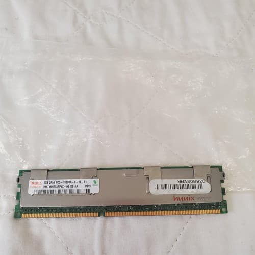 Hynix HMT151R7AFP4C-H9 4GB PC3-10600R-9-10-E1 DDR3 ECC Server RAM - Thumbnail 4