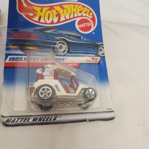 Hot Wheels 1999 X-Treme Speed Series Callaway C7 Car & First Editions Tee’d Off - Thumbnail 5