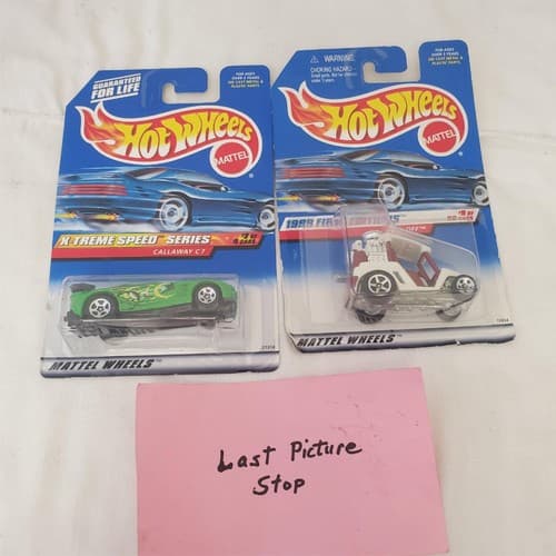 Hot Wheels 1999 X-Treme Speed Series Callaway C7 Car & First Editions Tee’d Off - Thumbnail 7