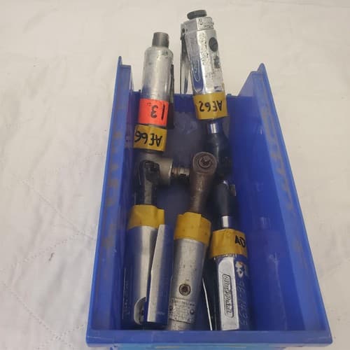 Lot of 5 Assorted Ratchet Wrench 90 Degree Angle Air Drill & Die Grinder LOT-15 - Thumbnail 3