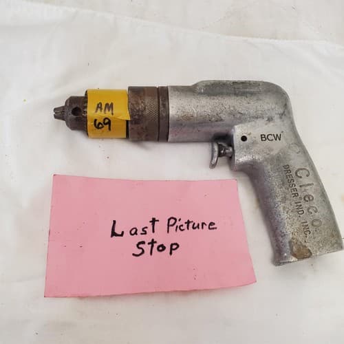 Cleco Pistol Grip Pneumatic Air Drill Air Tool AM69 - Thumbnail 7