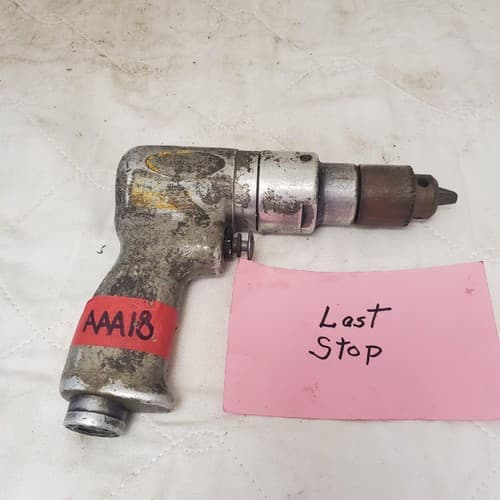 DOTCO 15C2987 Pistol Grip Pneumatic Heavy Duty Air Drill Air Tool AAA18 - Thumbnail 7