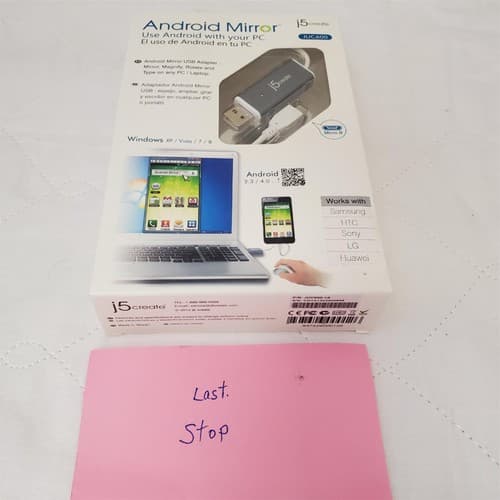 J5create Android Mirror JUC600 - Use PC to full control of your Android Device - Thumbnail 5