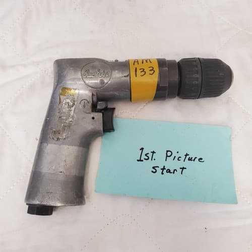 Blue Point AT805KC 2,200 RPM 3/8"Drive Air Pneumatic Reversible Drill AM133 - Image 1