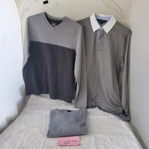 Lot of Assorted Brook Brothers & other Full Sleeve T-shirts Size M - Thumbnail 14