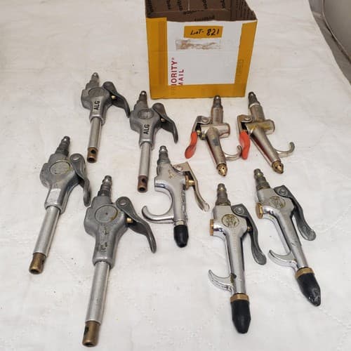 Lot of 9 AHMO ALG Steel Pneumatic Air Gun LOT-821 - Image 1