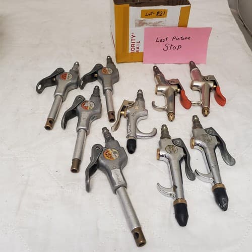 Lot of 9 AHMO ALG Steel Pneumatic Air Gun LOT-821 - Thumbnail 11