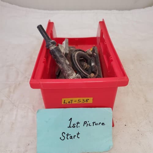 Lot of Vintage Machinist Carpenter Metal Protractor Level LOT-538 - Image 1