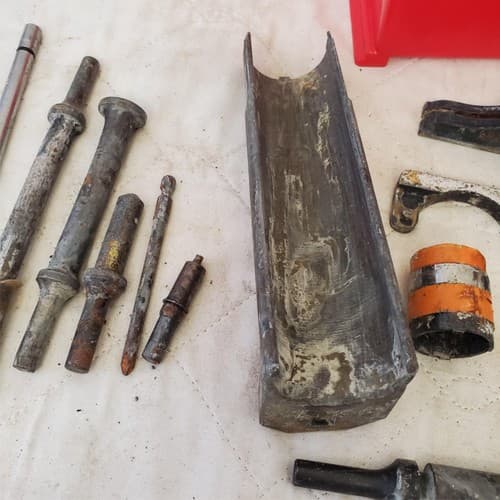 Lot of Vintage Machinist Carpenter Metal Protractor Level LOT-538 - Thumbnail 6