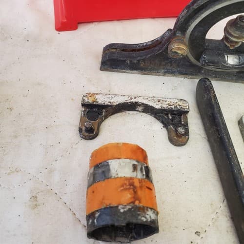 Lot of Vintage Machinist Carpenter Metal Protractor Level LOT-538 - Thumbnail 10