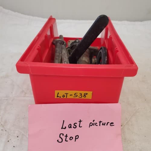 Lot of Vintage Machinist Carpenter Metal Protractor Level LOT-538 - Thumbnail 16