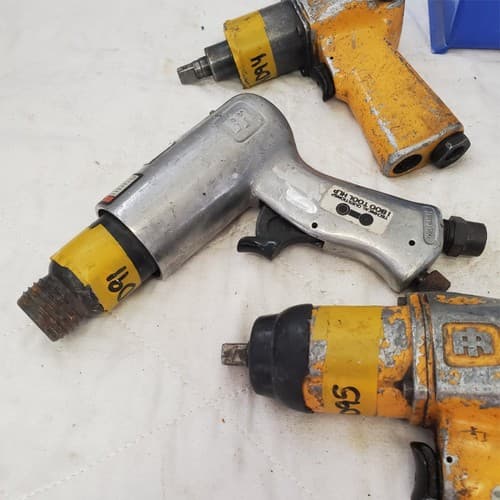 Lot of 5 Impactool Pneumatic Pistol Grip Nut Runner LOT-230 - Thumbnail 16