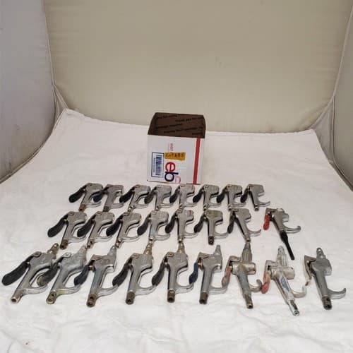 Lot of 25 Coilhose & Various Pneumatics Air Blow Gun Lot 685 - Image 1