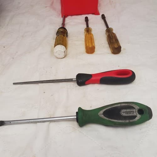 Lot of 5 Assorted Slotted, Phillips, Bit Driver Screwdriver LOT-652 - Thumbnail 4