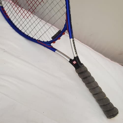 Wilson Titanium Sampras Grand Slam Soft Shock Tennis Racket - Thumbnail 9