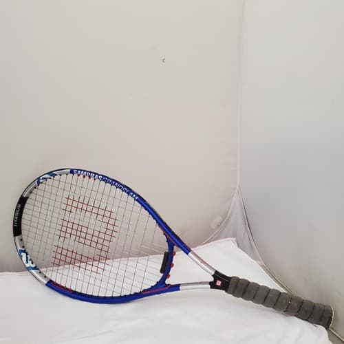 Wilson Titanium Sampras Grand Slam Soft Shock Tennis Racket - Thumbnail 5