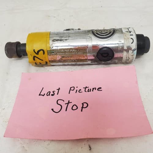 Taylor Pneumatic Air Grinder 22000 Rated RPM Rated Pressure 90 PSI G Max - Thumbnail 6