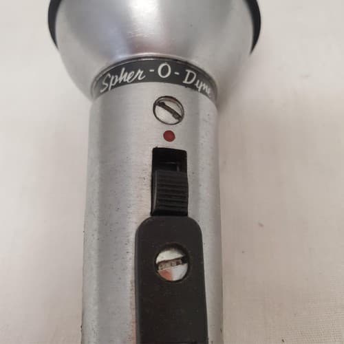 Shure Model 533SA Sphere-O-Dyne vintage dynamic omnidirectional microphone - Thumbnail 7