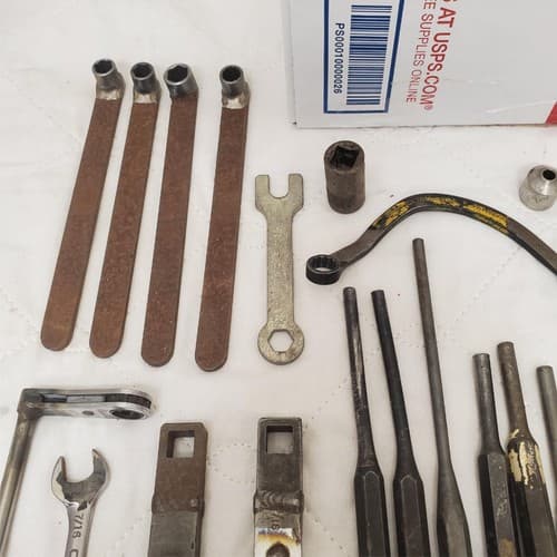 Lot of 22 Punch Chisel Sets, Combination Ratchet Wrench & More LOT-482 - Thumbnail 6