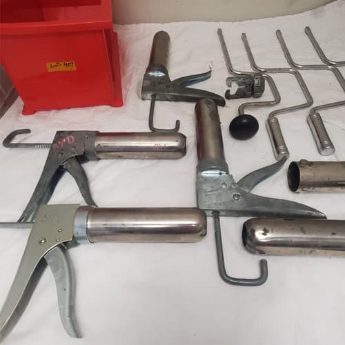 Lot of Semco Model 850 Manual Dispensing Gun Tool LOT-407 - Thumbnail 6