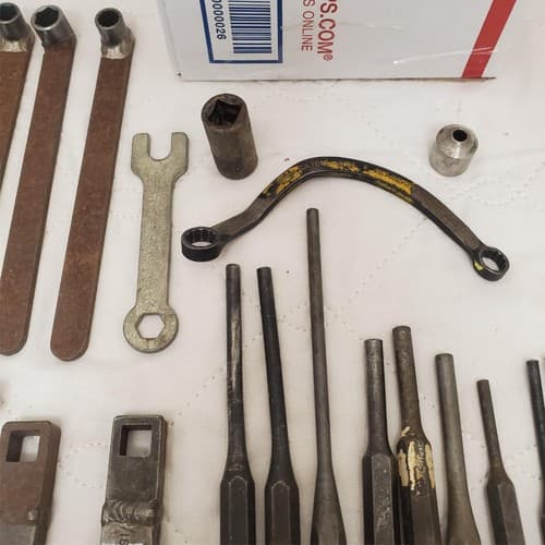 Lot of 22 Punch Chisel Sets, Combination Ratchet Wrench & More LOT-482 - Thumbnail 5