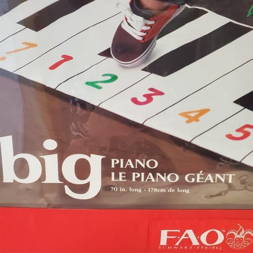 FAO Schwarz The Big Piano Dance Mat 70 Long - Thumbnail 2