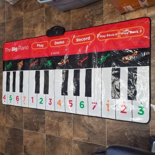 FAO Schwarz The Big Piano Dance Mat 70 Long - Thumbnail 7