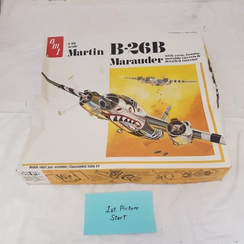 AMT 1/48 Martin B-26B Marauder Rare Vintage Model - Image 1