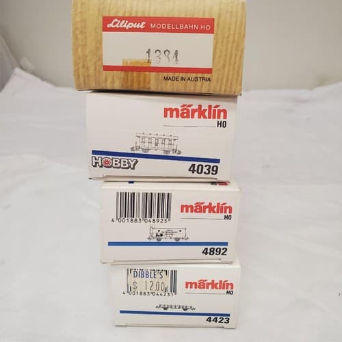Lot of 4 Liliput & marklin HO Scale Gauge - Thumbnail 12