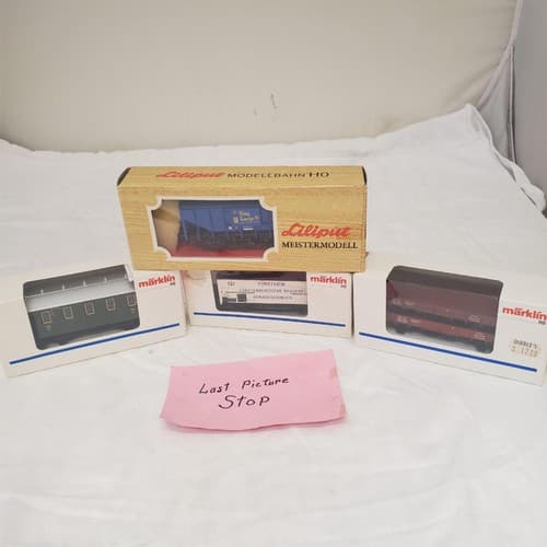 Lot of 4 Liliput & marklin HO Scale Gauge - Thumbnail 14