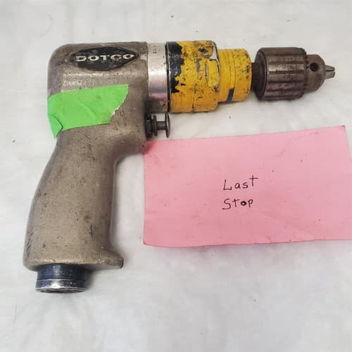 Dotco Pistol Grip Pneumatic Air Drill Air Tool VV-35 - Thumbnail 4