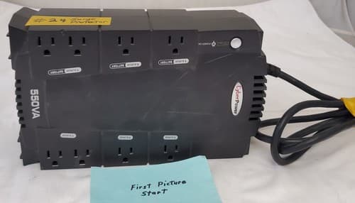 CyberPower 485VA 8 Outlet Surge Protector UPS - NO BATTERY INCLUDED #24 - Image 1