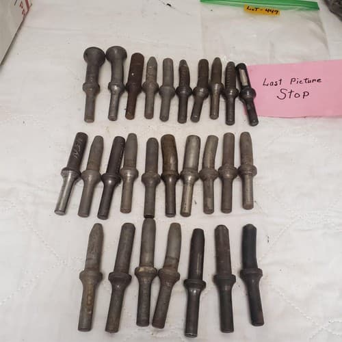 Lot of Assorted Rivet Shank Collar Buster Bits Aircraft Tools LOT-447 - Thumbnail 7
