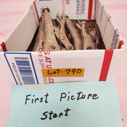 Lot of 6 Vise-Grip Locking Pliers Set LOT-787 - Thumbnail 2