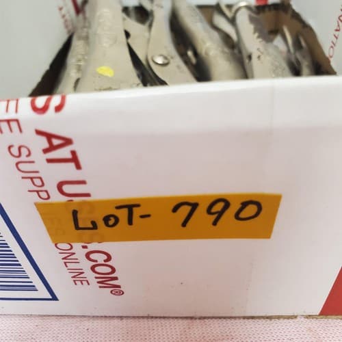 Lot of 6 Vise-Grip Locking Pliers Set LOT-787 - Thumbnail 3