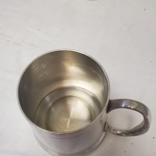 Lot of 4 Pewter Selangor Mug mermaid handle Tankard - Thumbnail 2