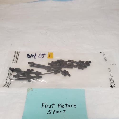 Lot of 25 Assorted Threaded Drill Bits Aircraft Tool - 1 - Image 1