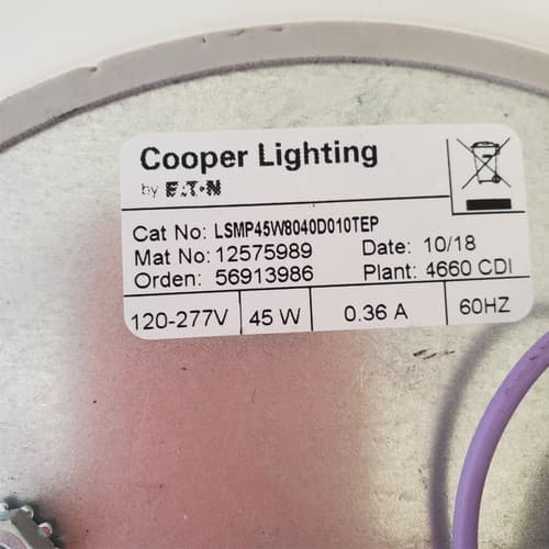 Cooper Lighting White Halo 12" LED Lens Downlight with Mount - Thumbnail 6