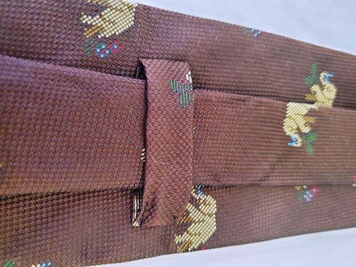 Paul Stuart Multicolor 100% Silk Men's Neck Tie - Thumbnail 3