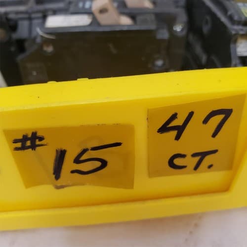Large Lot of 47 Used Circuit Breakers Assorted #15 - Thumbnail 2