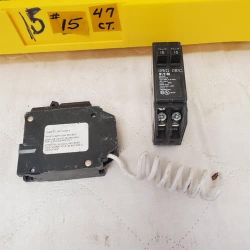 Large Lot of 47 Used Circuit Breakers Assorted #15 - Thumbnail 5