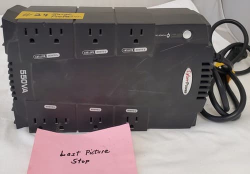 CyberPower 485VA 8 Outlet Surge Protector UPS - NO BATTERY INCLUDED #24 - Thumbnail 8