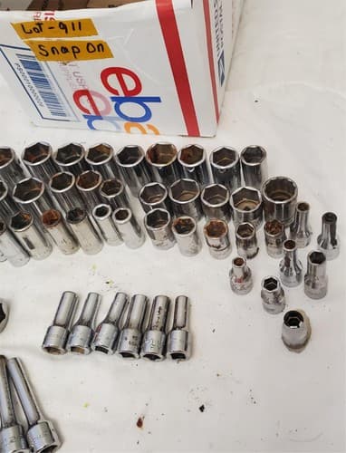 Lot of 64 pc Assorted Snao on Sockets, Chrome LOT-911 - Thumbnail 2