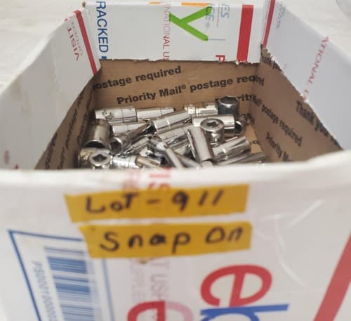 Lot of 64 pc Assorted Snao on Sockets, Chrome LOT-911 - Thumbnail 4